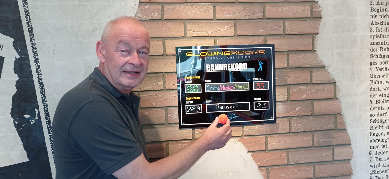 Und gewonne hat wieder: unser Reiner